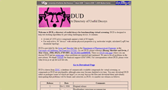 Desktop Screenshot of dud.docking.org