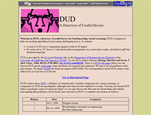 Tablet Screenshot of dud.docking.org